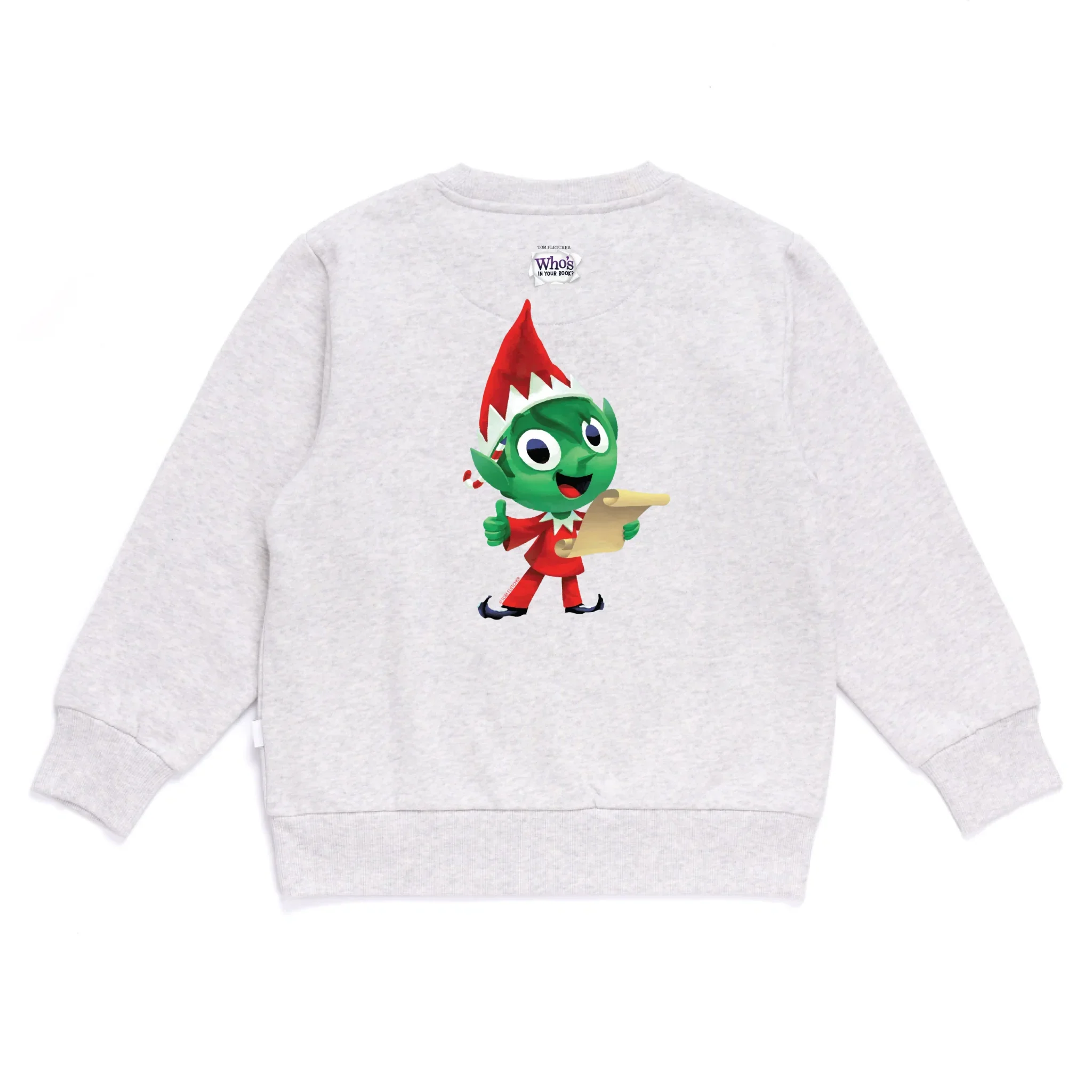 Personalised There's an Elf on Your Kids' Sweatshirt - Image 16