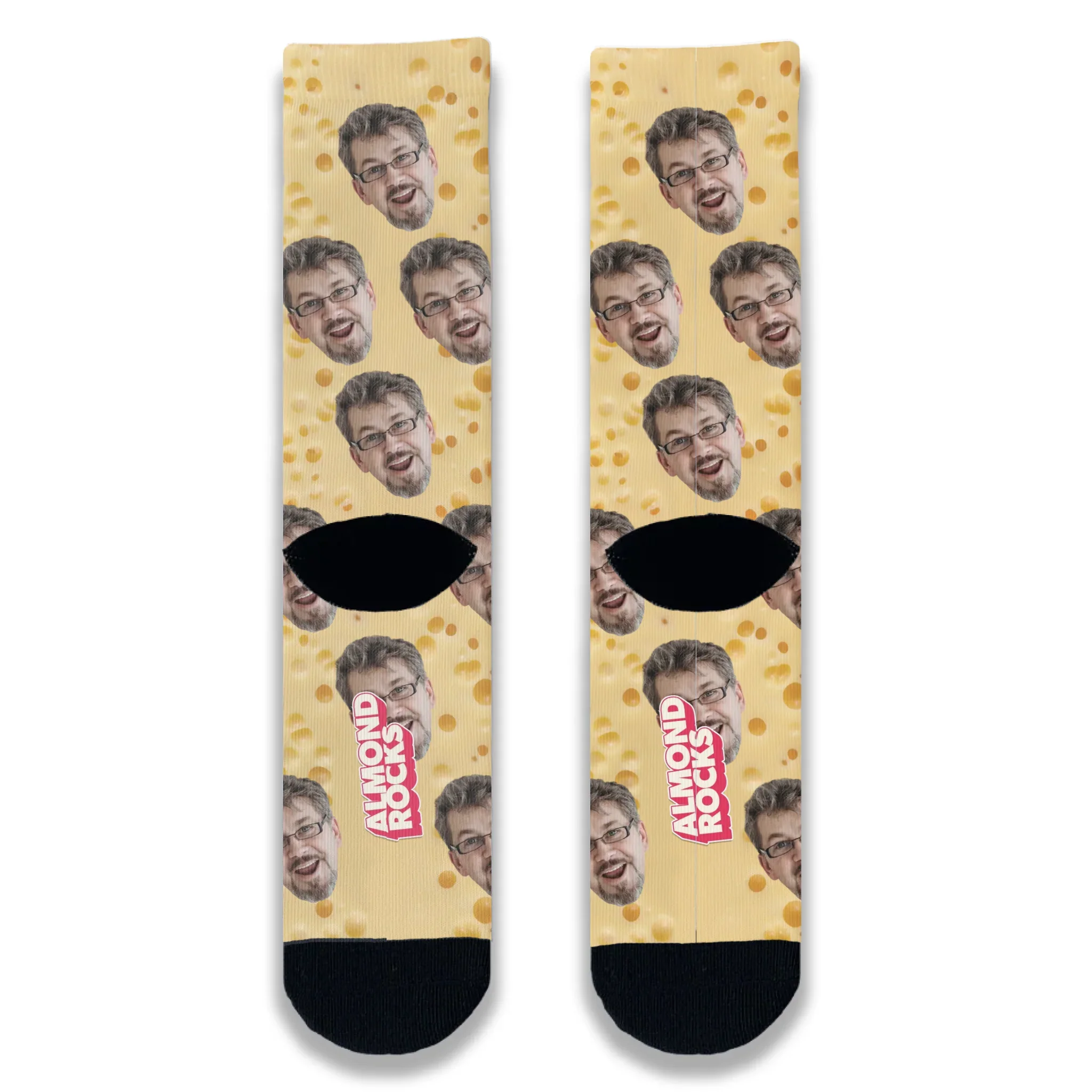 The GRATEst Dad Personalised Face Socks - Image 5