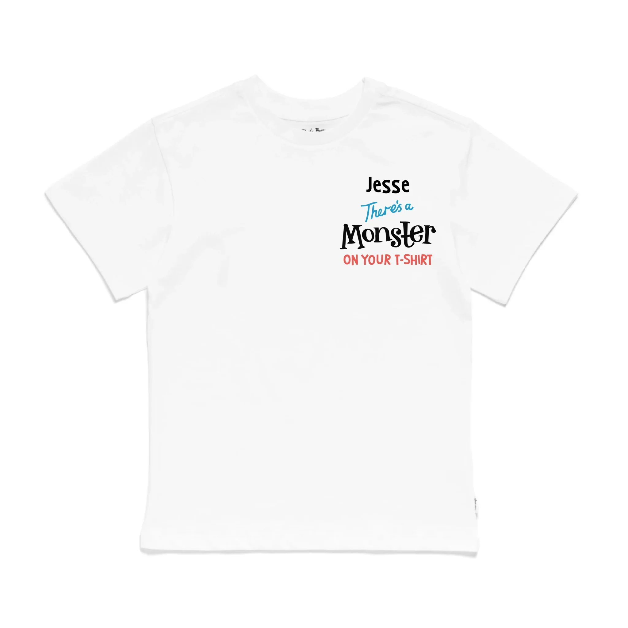 Personalised There's a Monster on Your T-Shirt Kids' T-Shirt - Image 31